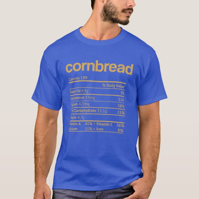 Camiseta Cornbread Nutrición Hecho Gracioso Cristo de Acció (Anverso)