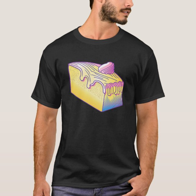 Camiseta Cornbread Vaporwave Retrowave Aesthetic (Anverso)