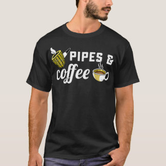 Camiseta Corncob Pipe Smoker Tabaco Café Lover D
