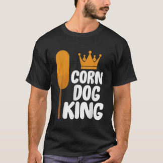 Camiseta Corndog Costume Perro de maíz Rey Regalo TShirt