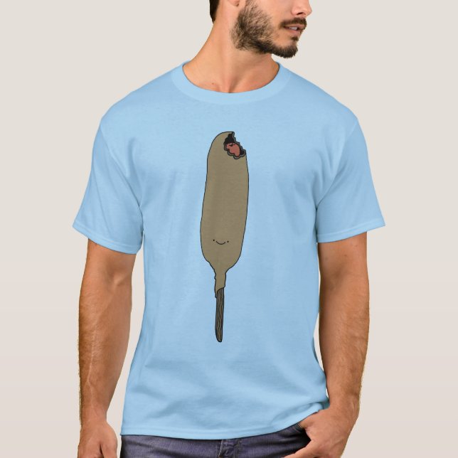 Camiseta Corndog feliz (Anverso)