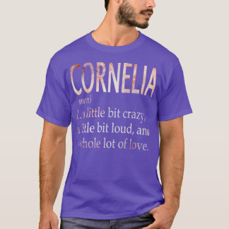 Camiseta Cornelia Chica Nombre Definición