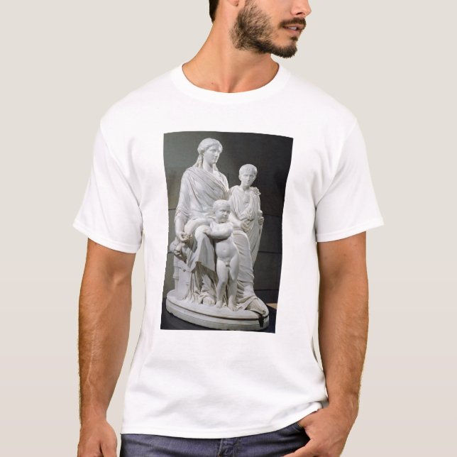 Camiseta Cornelia, madre de los dos hermanos de Gracchi (Anverso)