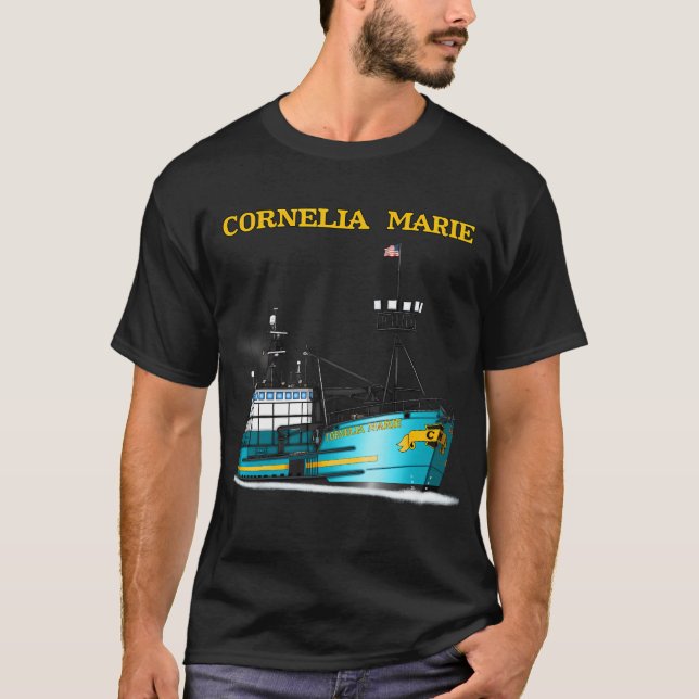 Camiseta Cornelia Marie (Crab Boat) (Anverso)