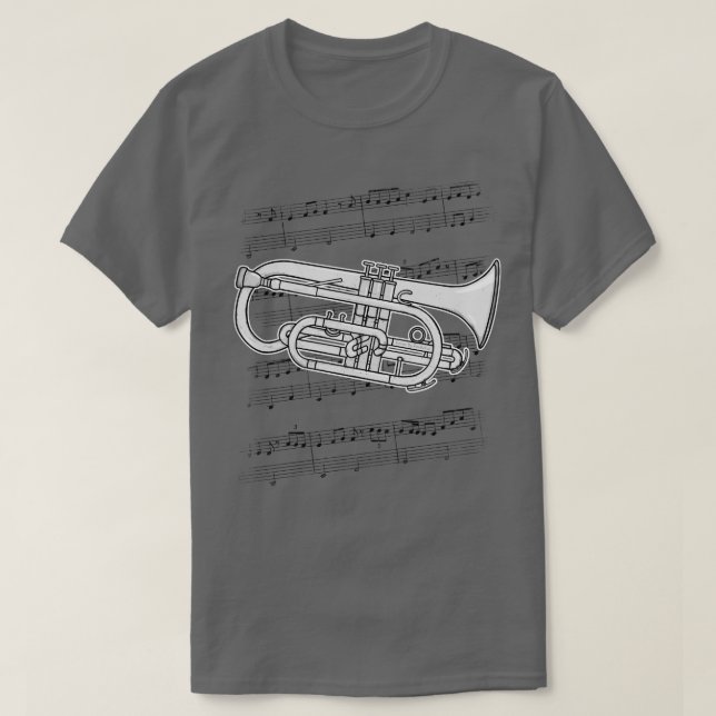 Camiseta Cornet Player Cornetist Brass Musisisist (Diseño del anverso)