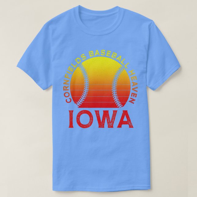 Camiseta Cornfields Baseball Heaven Iowa Hawaii Costumed (Diseño del anverso)