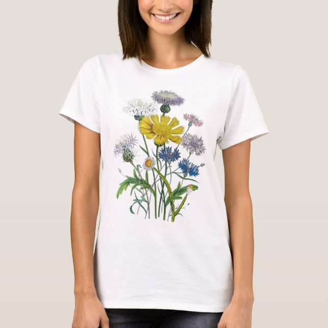 Camiseta Cornflowers (Anverso)