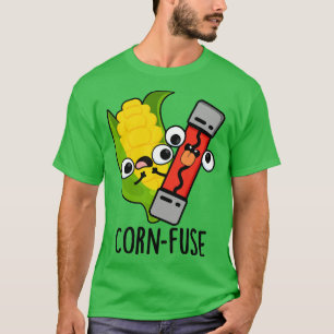 Camiseta CornFusión divertida de Pun confuso