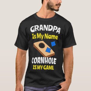 Camiseta Cornhole Abuelo Blind Hole juego divertido