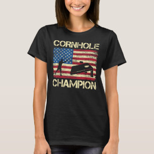 Camiseta Cornhole Champion American Flag Estados Unidos 4 d