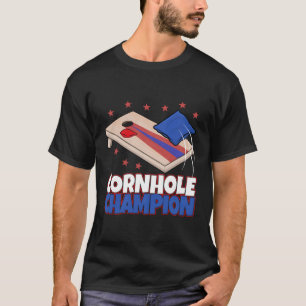 Camiseta Cornhole Champion Corn Hole Gammer Love