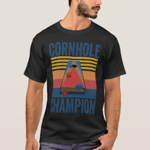 Camiseta Cornhole Champion Cornhole King Cornhole Queen