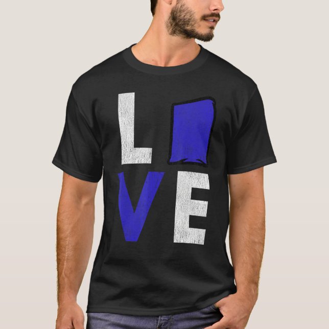 Camiseta Cornhole Corn Hole LOVE (Anverso)