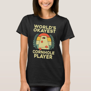 Camiseta Cornhole Genial Para Hombres Mujeres Juego De Mesa
