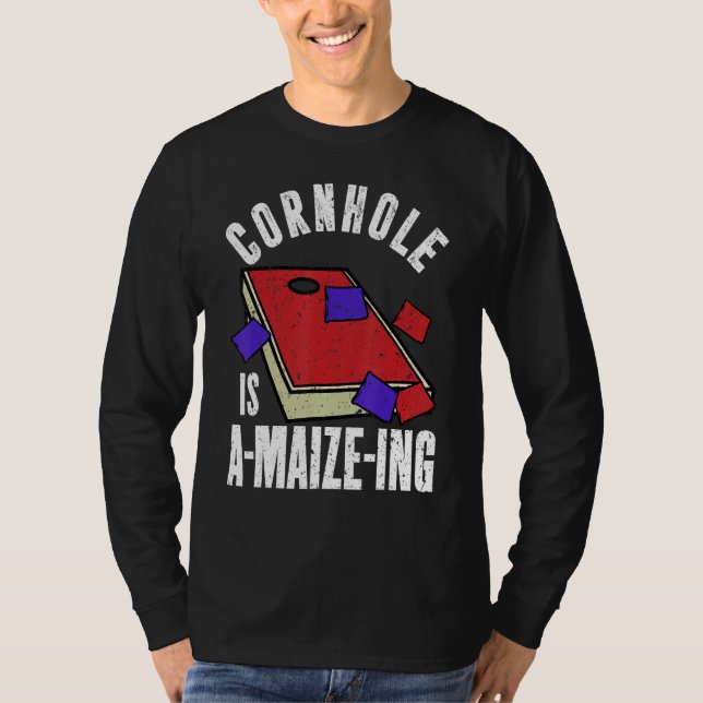 Camiseta Cornhole is A maize ing  Corn Hole (Anverso)