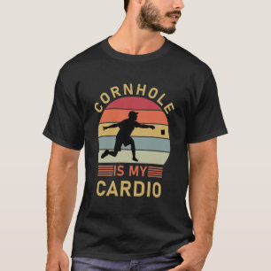 Camiseta Cornhole is my Cardio - Cornhole