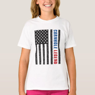 Camiseta Cornhole Legend USA