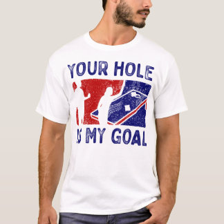 Camiseta Cornhole mi meta su juego divertido del agujero