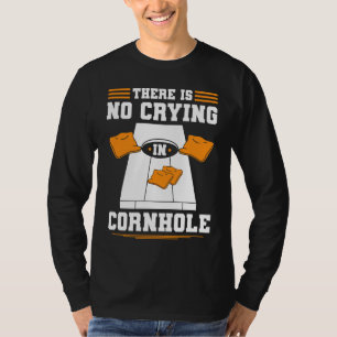 Camiseta Cornhole No Hay Llanto En La Bolsa De Maíz Cornhol