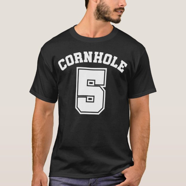 Camiseta Cornhole Team Athlete ONE a FIVE 5 (Anverso)