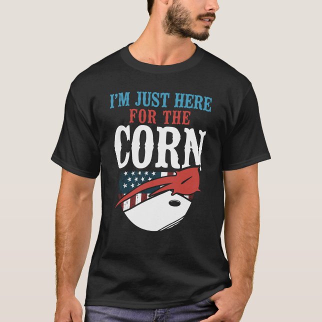 Camiseta Cornhole Team Bean Bag Player Champ Bandera Americ (Anverso)