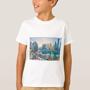 Camiseta Cornisa de rascacielos modernos de Dubai