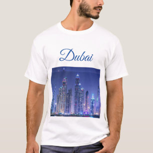 Camiseta Cornisa de rascacielos modernos de Dubai