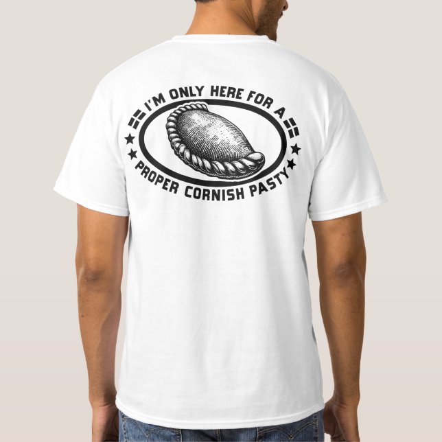 Camiseta Cornish Pasty (Reverso)