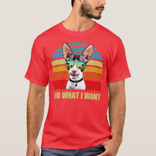 Camiseta Cornish Rex Cat Hago lo que quiero que te encanten