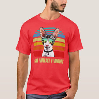 Camiseta Cornish Rex Cat Hago lo que quiero que te encanten