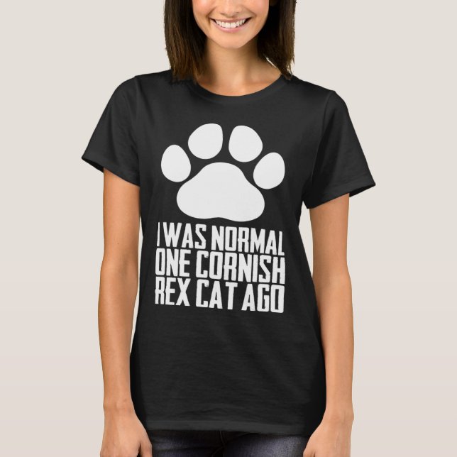 Camiseta Cornish Rex Cornish Rex kitten Cornish Rex mamá (Anverso)