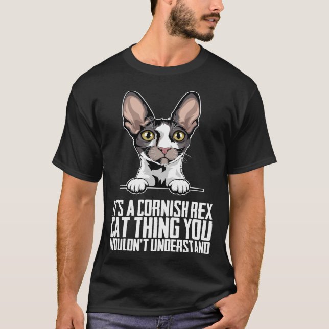 Camiseta Cornish Rex kitten  Cornish Rexs  Cornish Rex (Anverso)