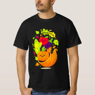 Camiseta Cornucopia Thanksgiving Shirt   Feliz cosecha