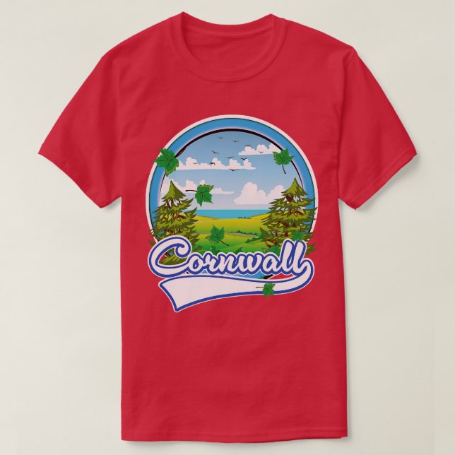 Camiseta Cornwall (Diseño del anverso)