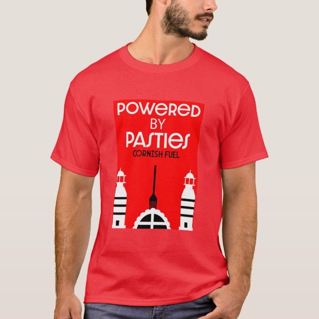 Camiseta Cornwall Cornish prepara comida inglesa (Anverso)