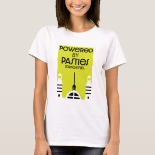 Camiseta Cornwall Cornish prepara comida inglesa