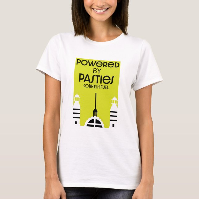 Camiseta Cornwall Cornish prepara comida inglesa (Anverso)