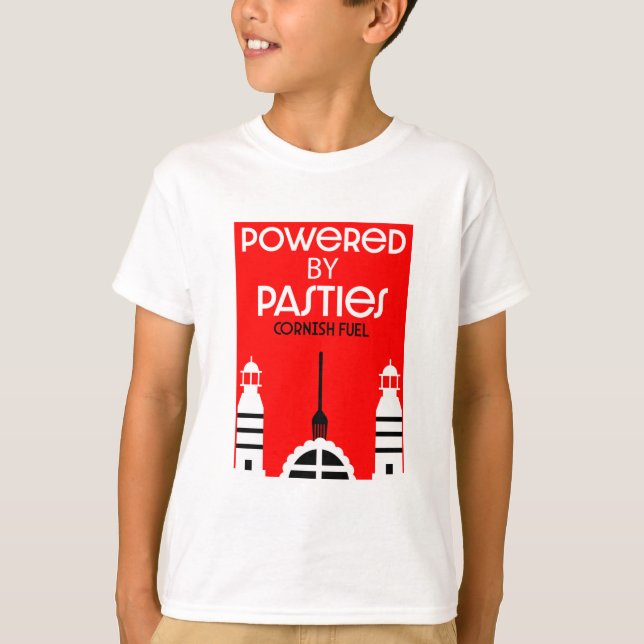 Camiseta Cornwall Cornish prepara comida inglesa (Anverso)