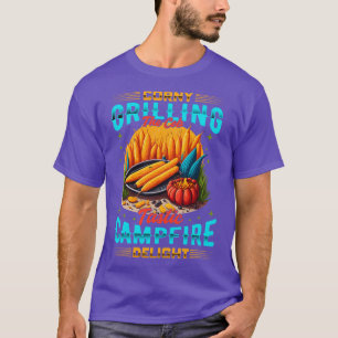 Camiseta Corny parrillando la hoguera cobarde delicioso