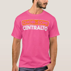 Camiseta Coro-Algo Central para Cantante de Ópera
