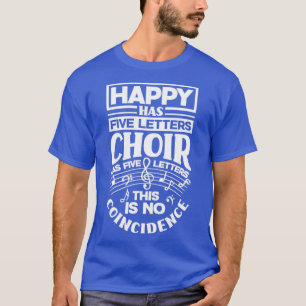 Camiseta Coro corista cantante maestro de coro divertido