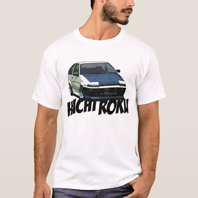 Camiseta Corolla 1986 AE86 (Anverso)