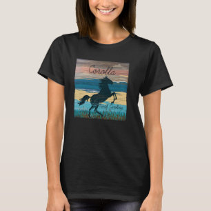 Camiseta Corolla NC Bancos Exteriores Caballos salvajes Coa