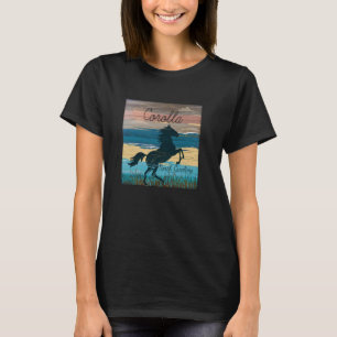 Camiseta Corolla NC Bancos Exteriores Caballos salvajes Coa