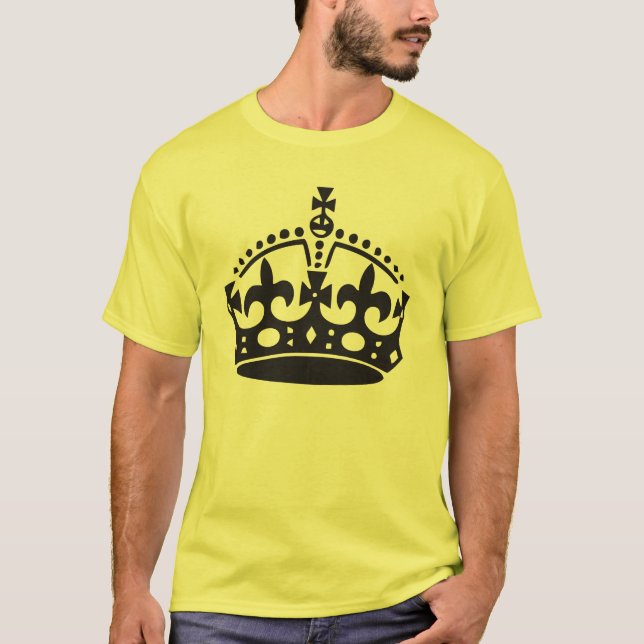 Camiseta Corona británica real (Anverso)