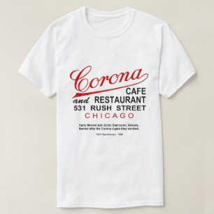 Camiseta Corona Cafe and Restaurant, Chicago, IL