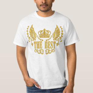 Camiseta Corona de Alas Doradas Lo Mejor