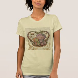 Camiseta Corona de Corazón Criaturas Fantásticas del Bosque