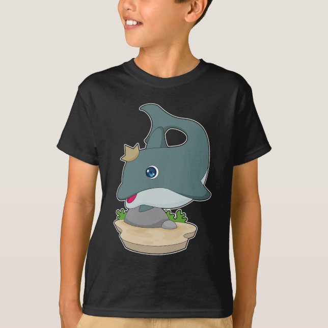 Camiseta Corona de delfín (Anverso)