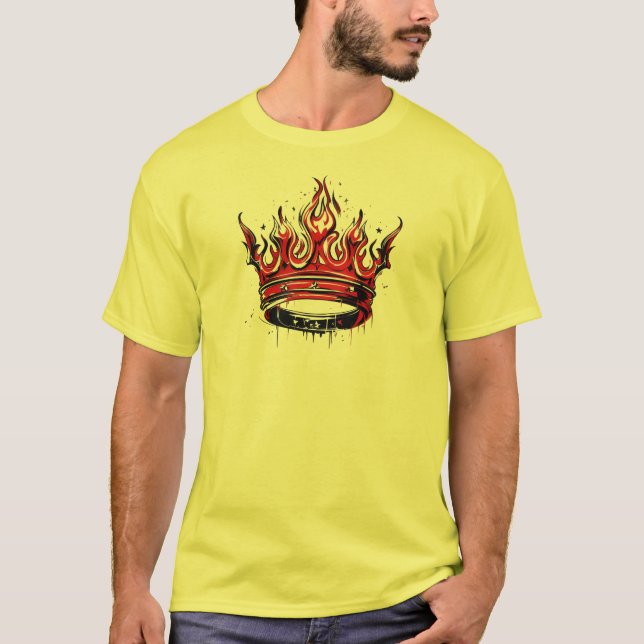 Camiseta Corona de Fuego (Anverso)